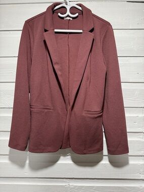 Maurices Open-Front Blazer Jacket - Mauve
